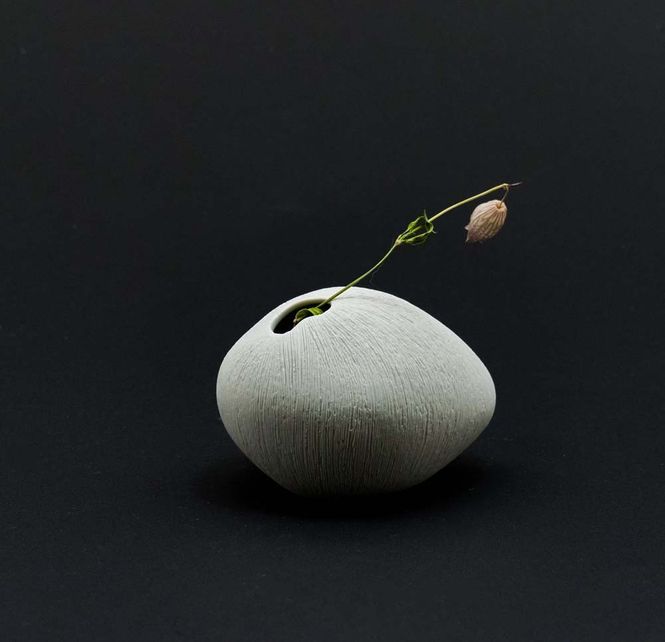 Hovedbilde Vase Pebbles, Medium – White