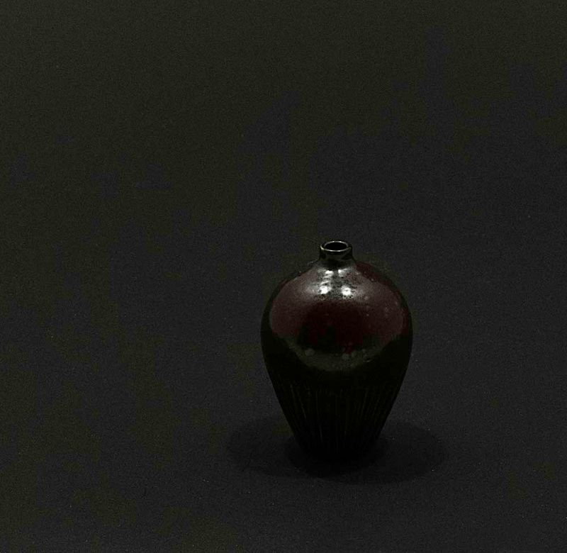  Vase Ebba, small – Freckles Brown