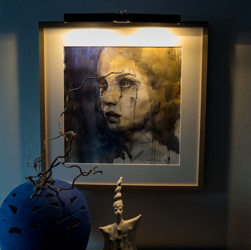 Maleribelysning Art Dobbel