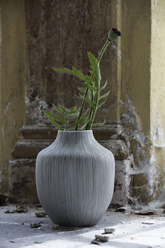 Vase Kyoto - Grå